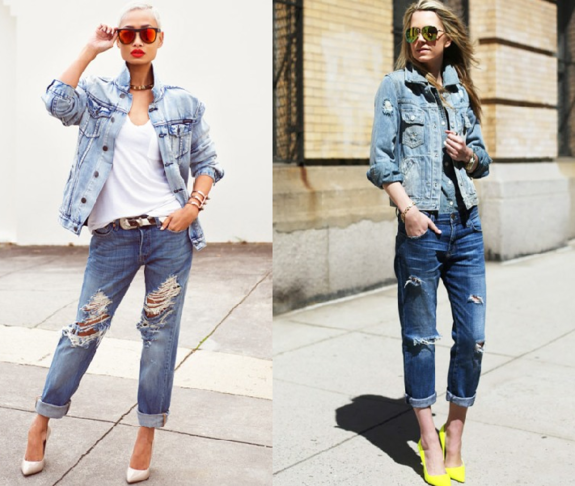 Картинки по запросу джинсовые куртки с чем носить